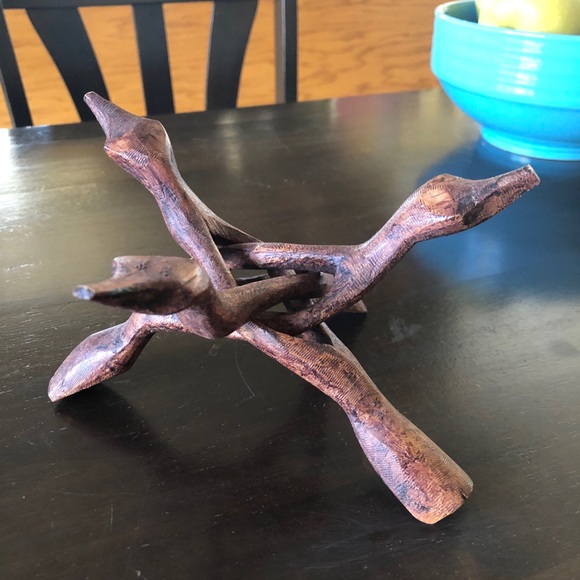 Abstract Art Bowl Stand from the '70's